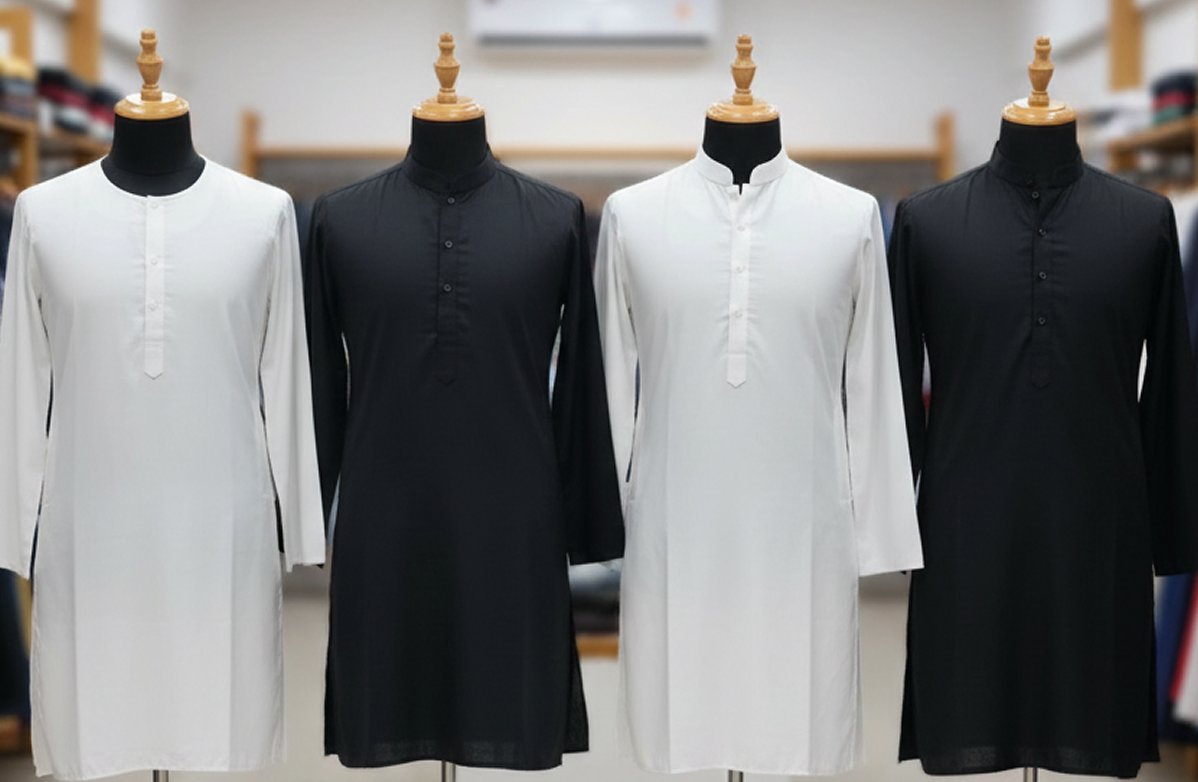 Plain Kurta Payjama